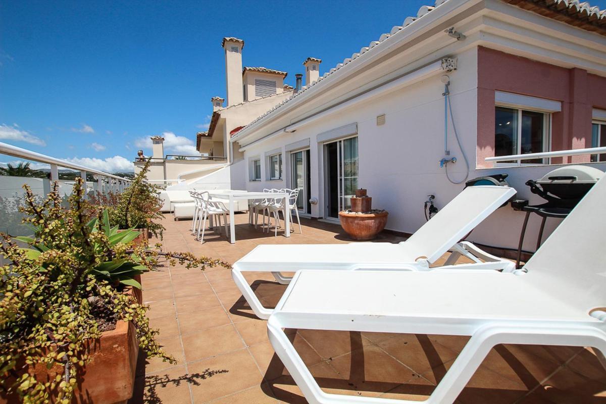 Penthouse La Paz 9 - Castle View Apartment Moraira Ngoại thất bức ảnh