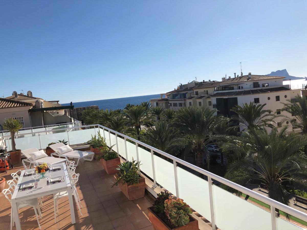 Penthouse La Paz 9 - Castle View Apartment Moraira Ngoại thất bức ảnh