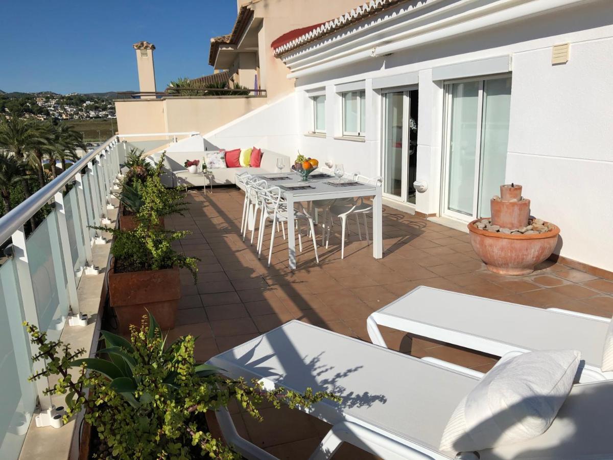 Penthouse La Paz 9 - Castle View Apartment Moraira Ngoại thất bức ảnh