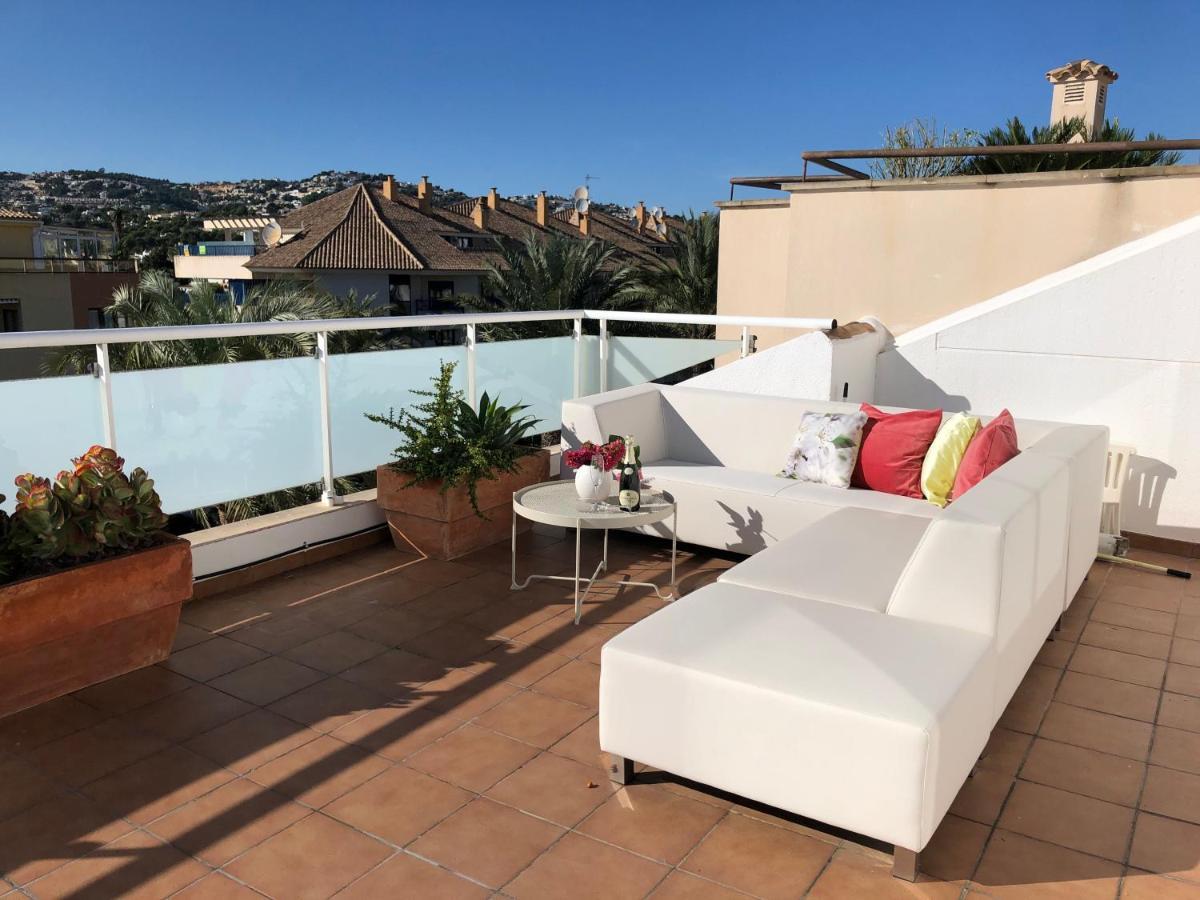 Penthouse La Paz 9 - Castle View Apartment Moraira Ngoại thất bức ảnh
